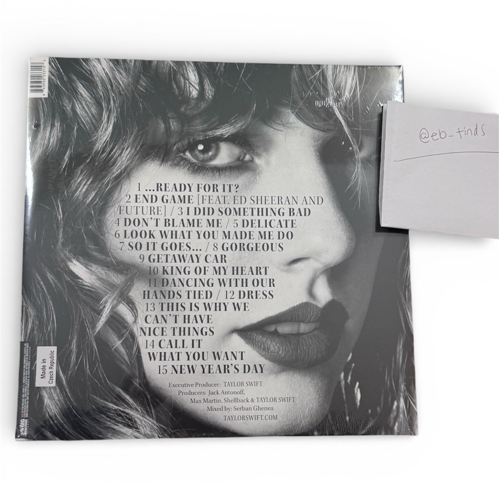 Taylor Swift – Reputation (Picture Disc Vinyl LP) - Picture 3 of 7